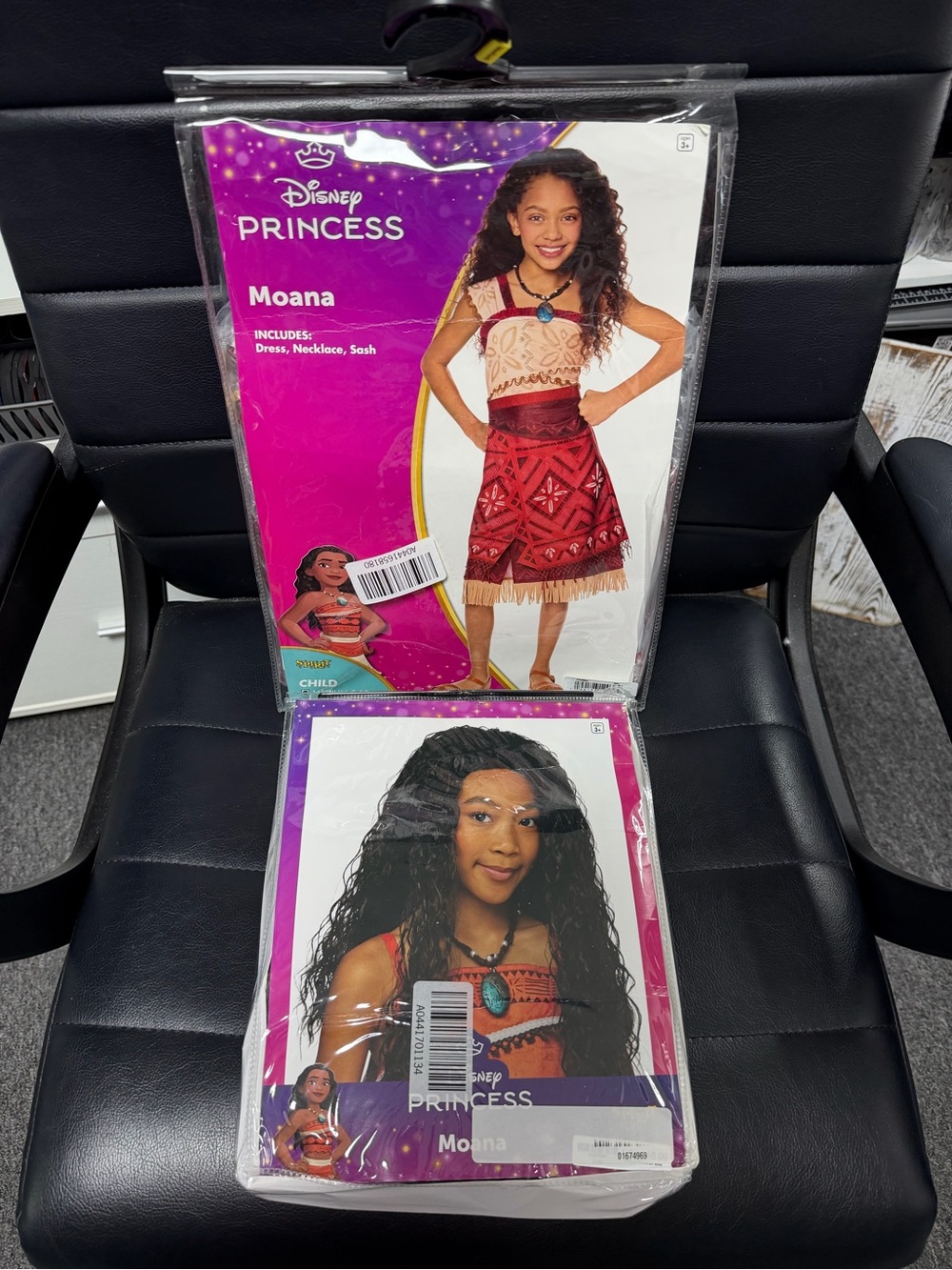 Spirit Disney Princess Moana Costume with Wig